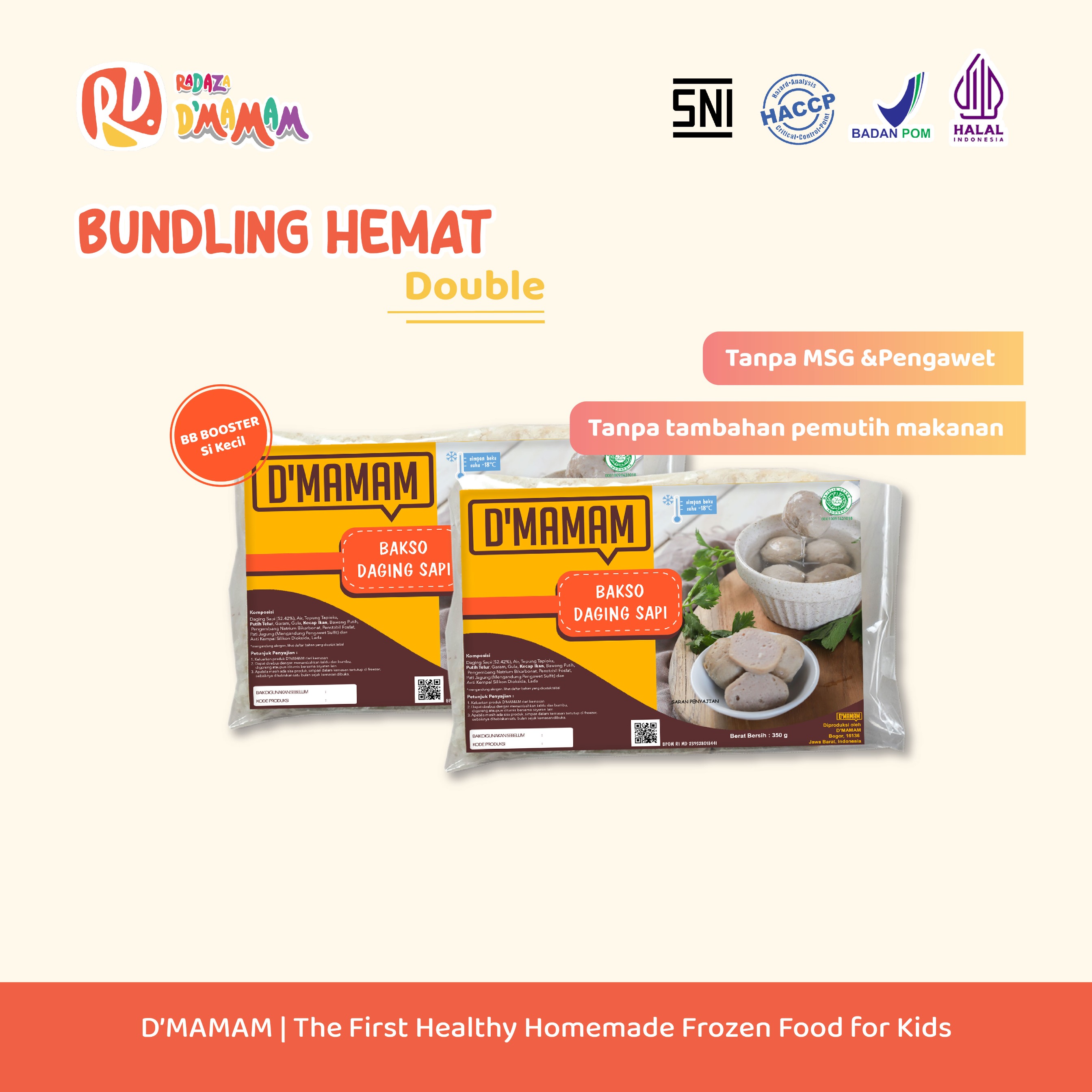 Bundling Bakso Daging Sapi 