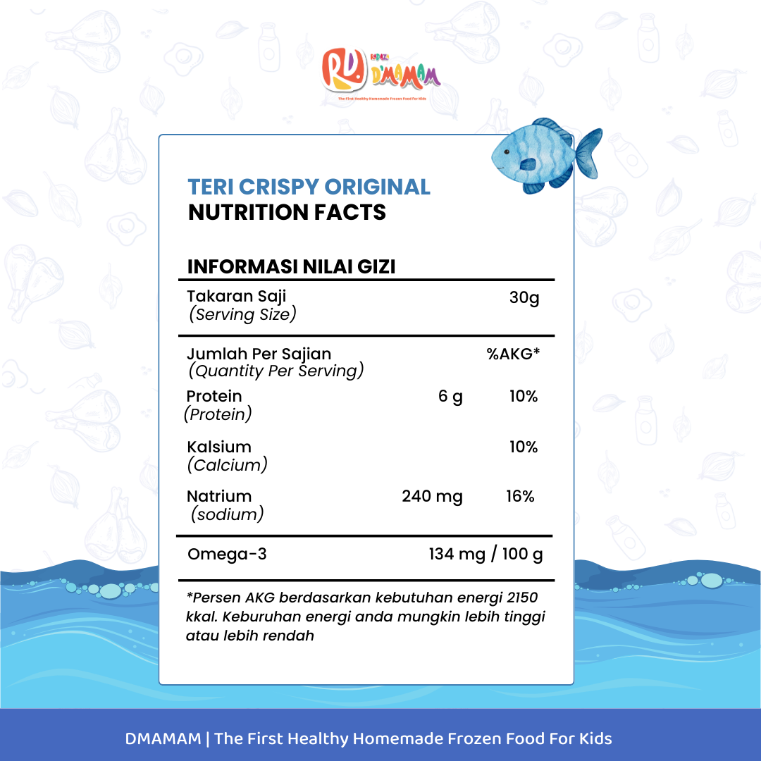 Teri Crispy Original 30gr