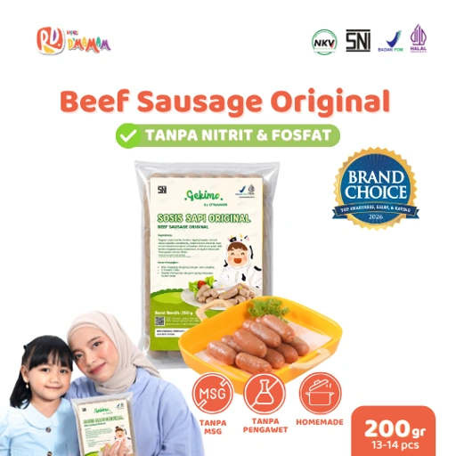Beef Sausage Original (Sosis Sapi) 200gr