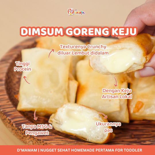 New Dimsum Goreng Keju 200gr