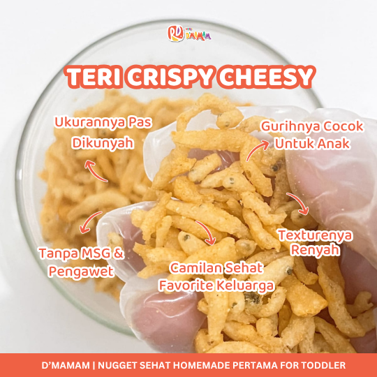 Teri Crispy Cheesy 30 gr