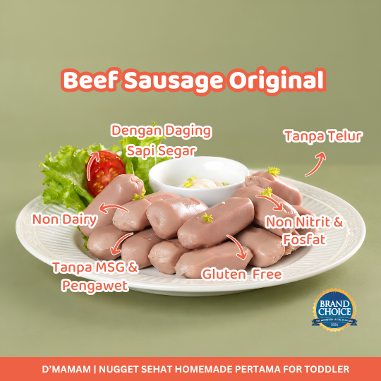 Beef Sausage Original (Sosis Sapi) 200gr