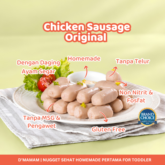Chicken Sausage Original (Sosis Ayam) 250gr