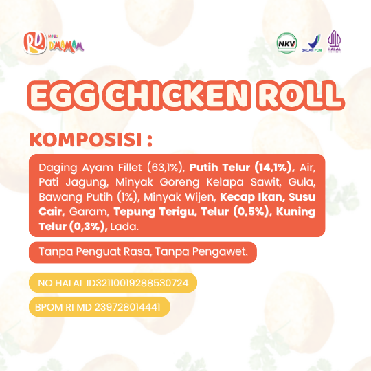 D'MAMAM Egg Chicken Roll
