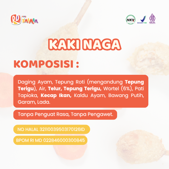 Kaki Naga Ayam 200 gr