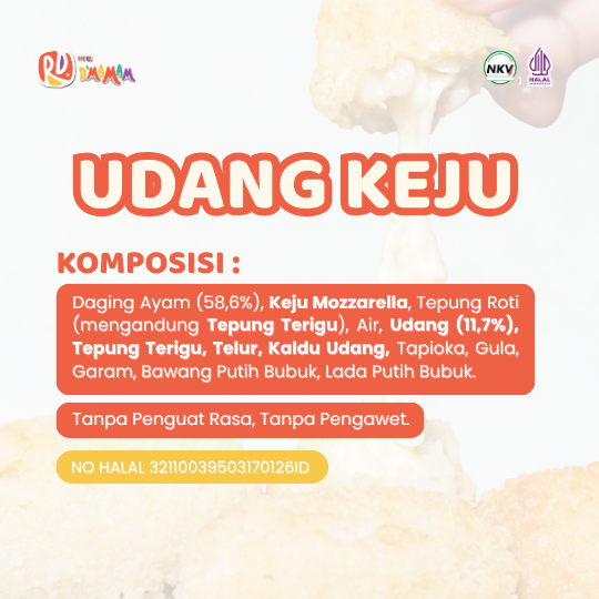 Udang Keju Gekimo 200gr