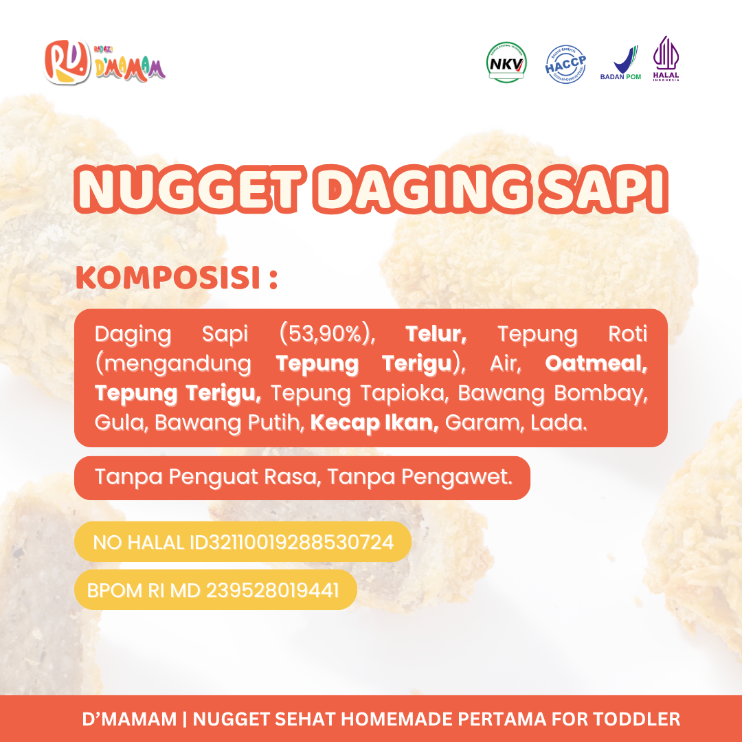 Nugget Daging Sapi 225gr