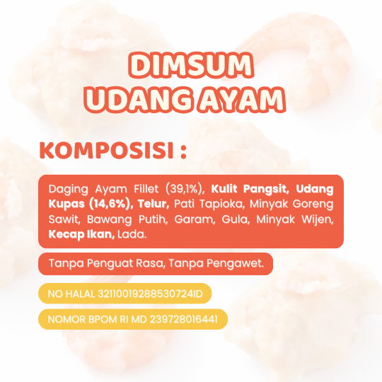 Dimsum Udang Ayam 300gr