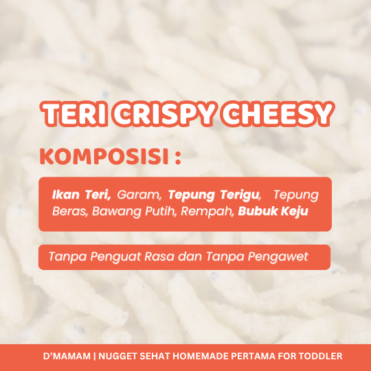 Teri Crispy Cheesy 30 gr