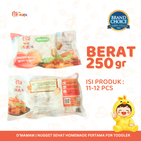 Chicken Nugget With Carrot 250gr