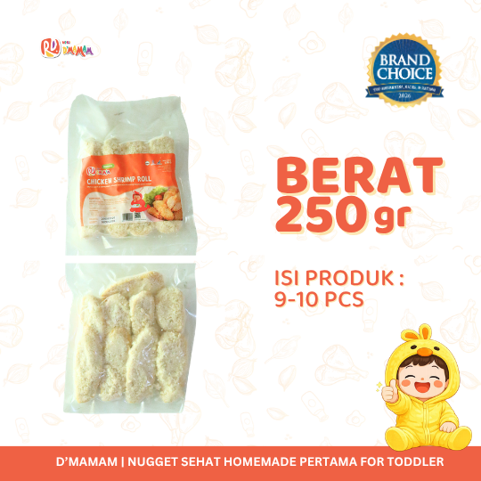 Chicken Shrimp Roll 250gr