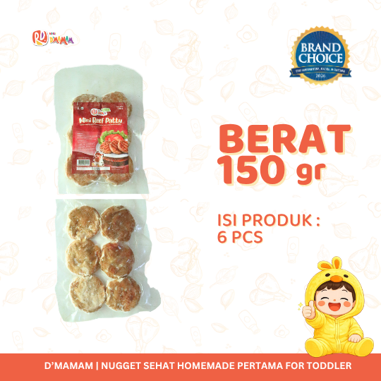 Mini Beef Patty 150gr