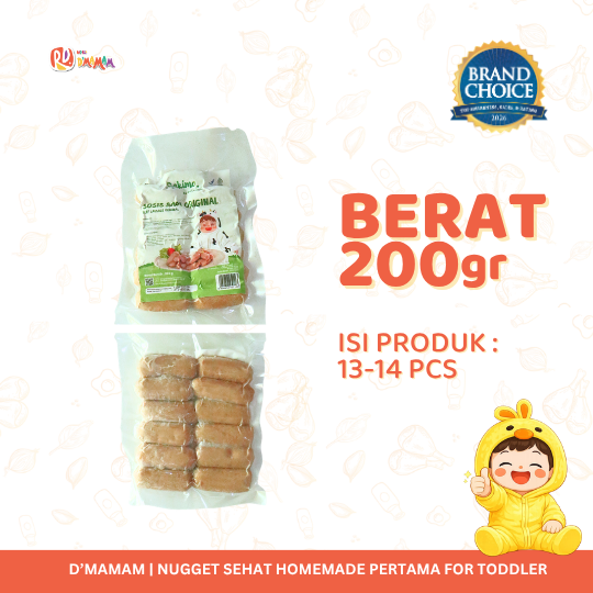 Beef Sausage Original (Sosis Sapi) 200gr