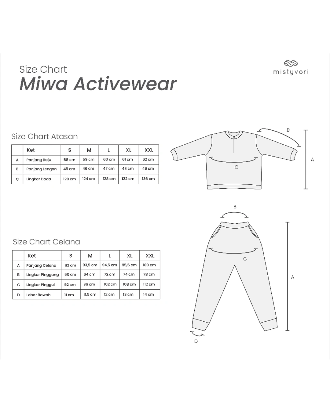 Miwa Activewear Oneset