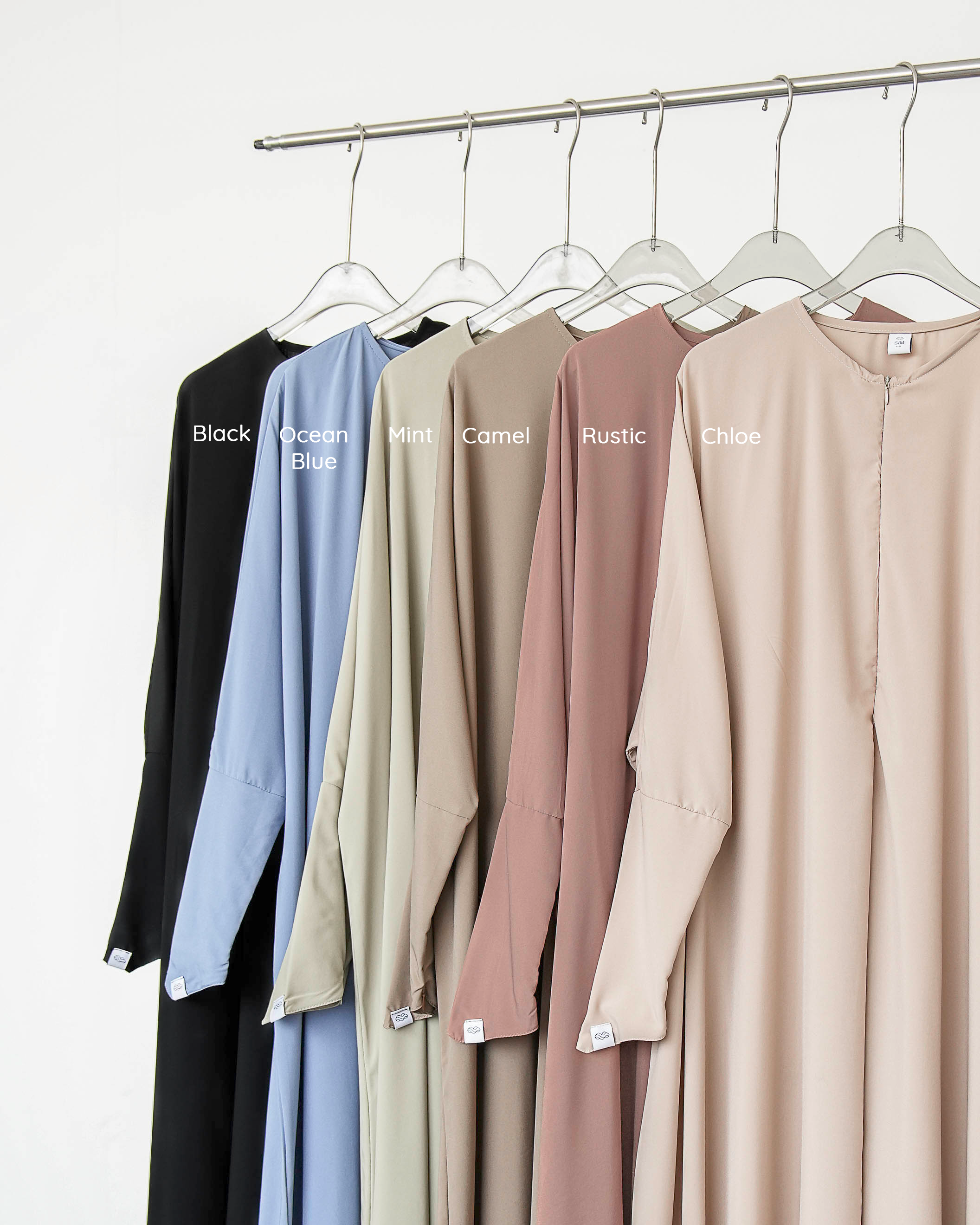 Saba Dress dan Khimar Set