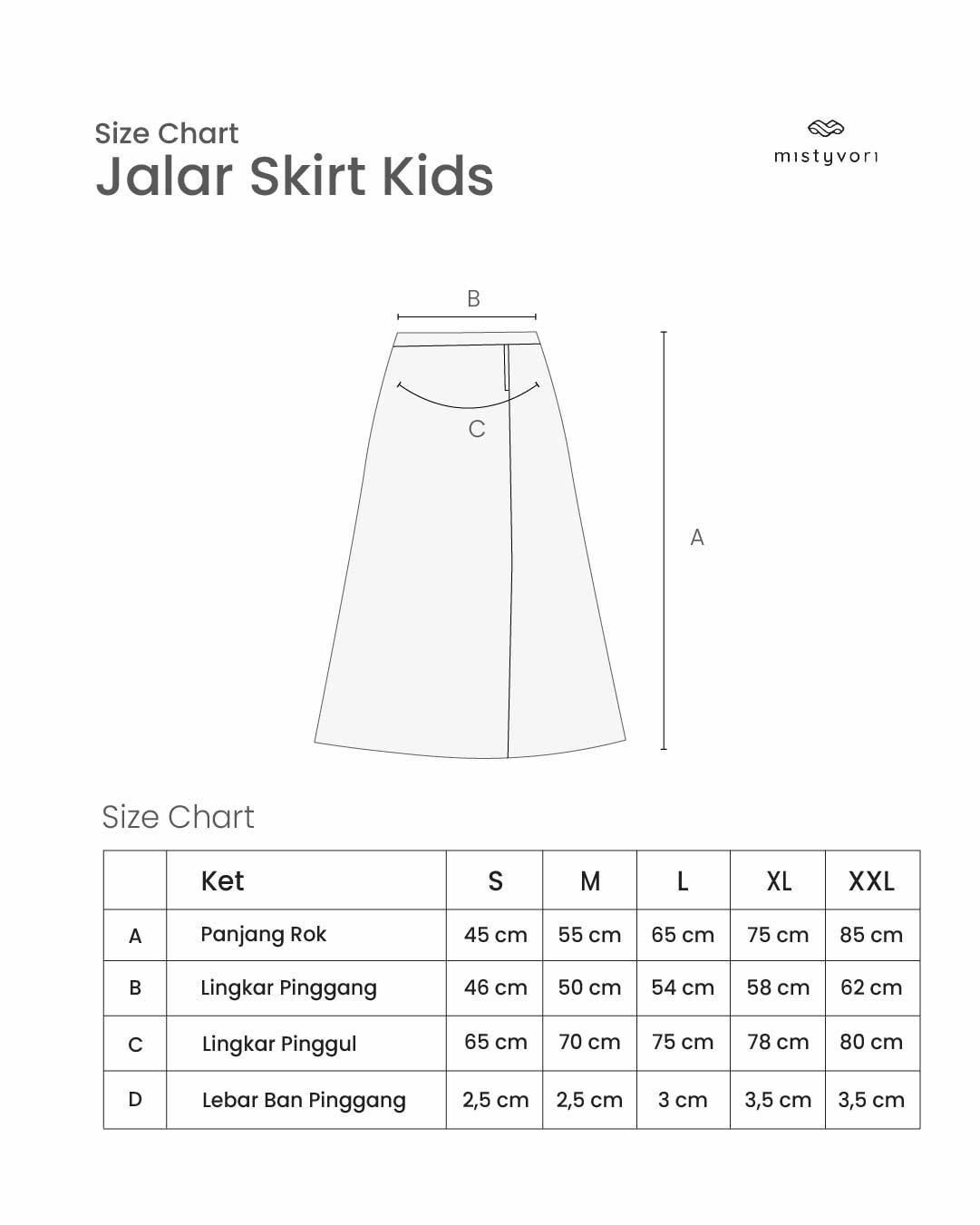 Jalar Skirt Kids