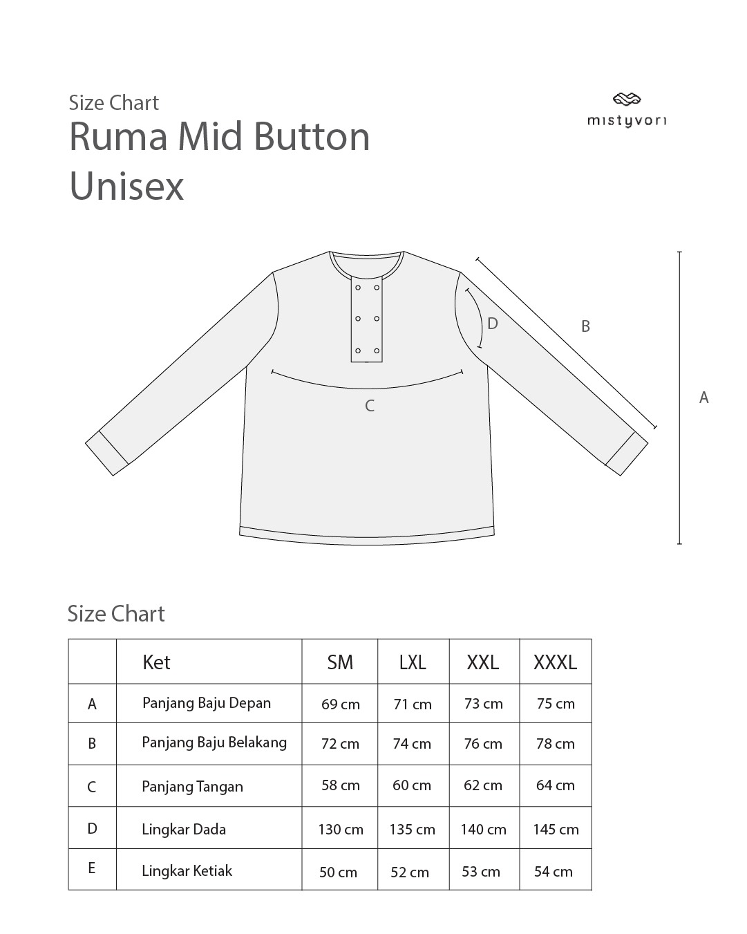Ruma Mid Button (Unisex)