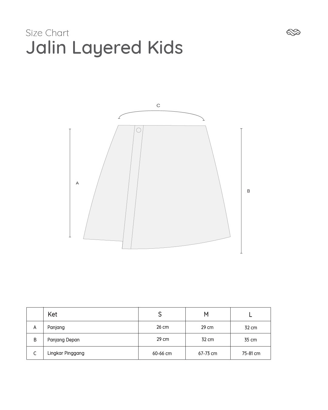 Temu : Jalin Layered Kids (Unisex)