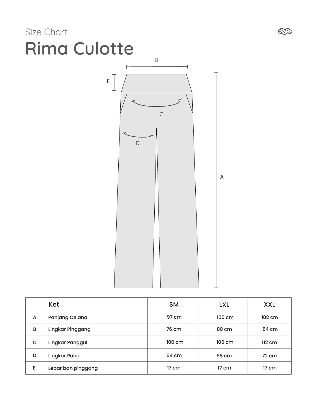 Rima Culotte Tencel - dalamjeda collections