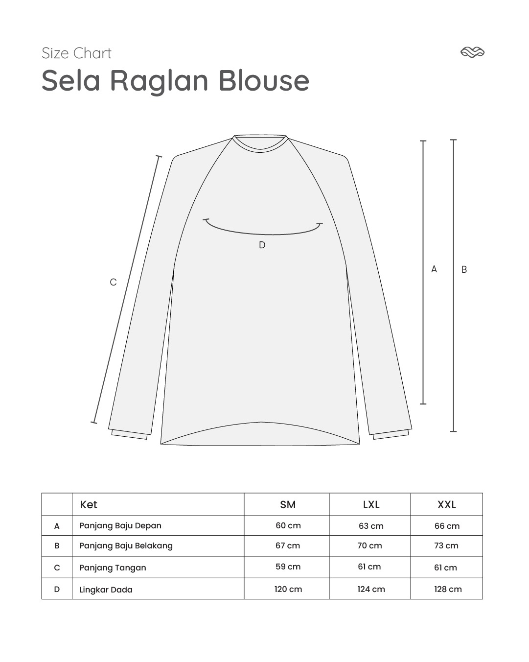 Sela Blouse Raglan Tencel - dalamjeda collections