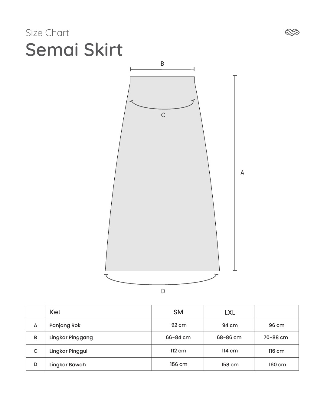 SEMAI Skirt - MERAIH