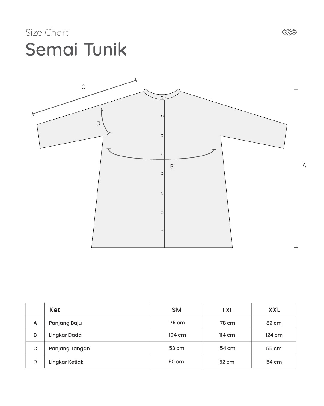 SEMAI Tunik - MERAIH