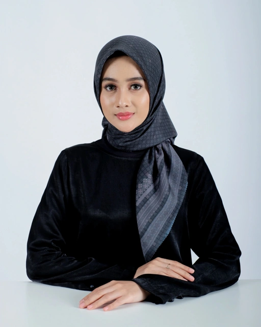 Image of Pixelate Scarf - Black