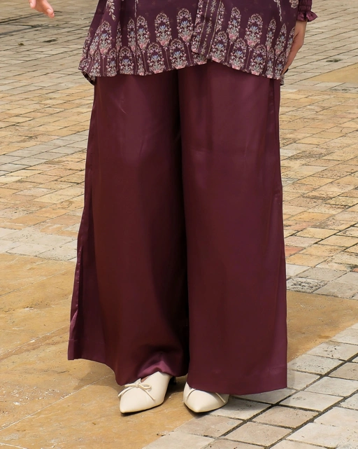 Image of Samaya Pant - Maroon