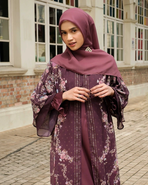 Image of Osana Dress - Bordo