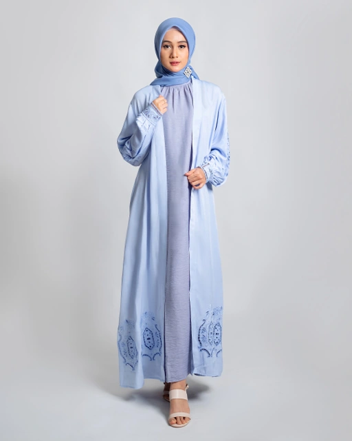 Image of Sania Dress Powder Blue