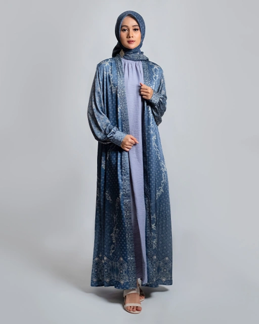 Image of Sonya Dress Classic Blue (Outer)