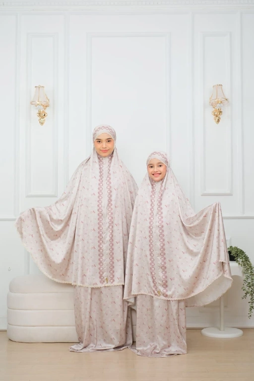 Image of Lunara Mukena Couple Motif 1