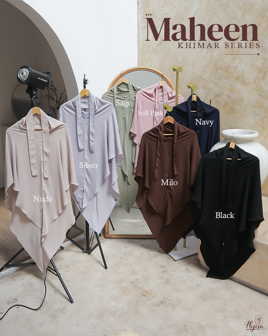 Hejira Khimar Maheen Anti UV