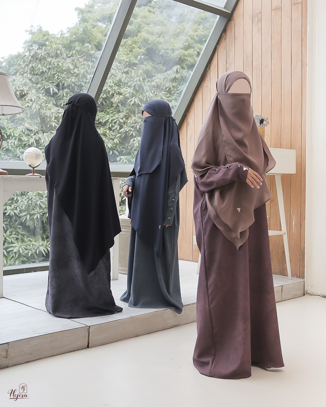 Hejira The Silhouette Abaya Printing Mazen Anti UV