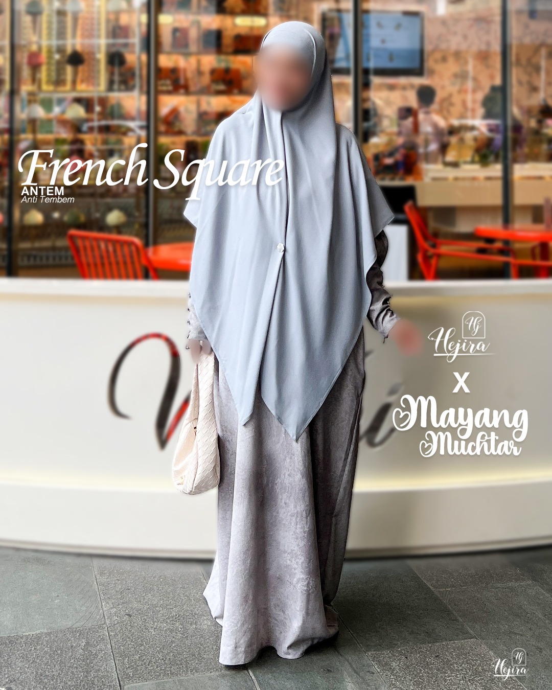 Hejira French Square Antem Airtech Chiffon