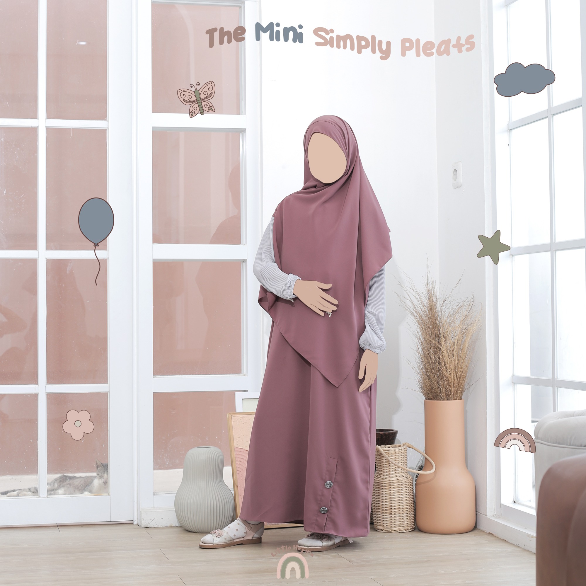 Little Hejira The Mini Simply Pleats Set Fortaleza