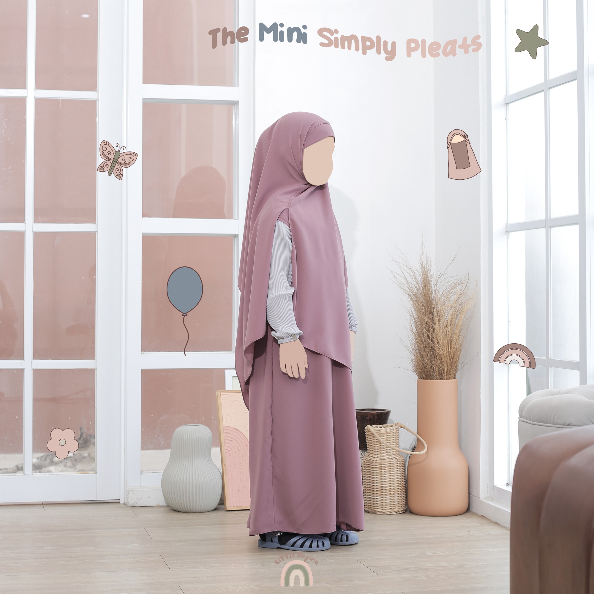 Little Hejira The Mini Simply Pleats Set Fortaleza