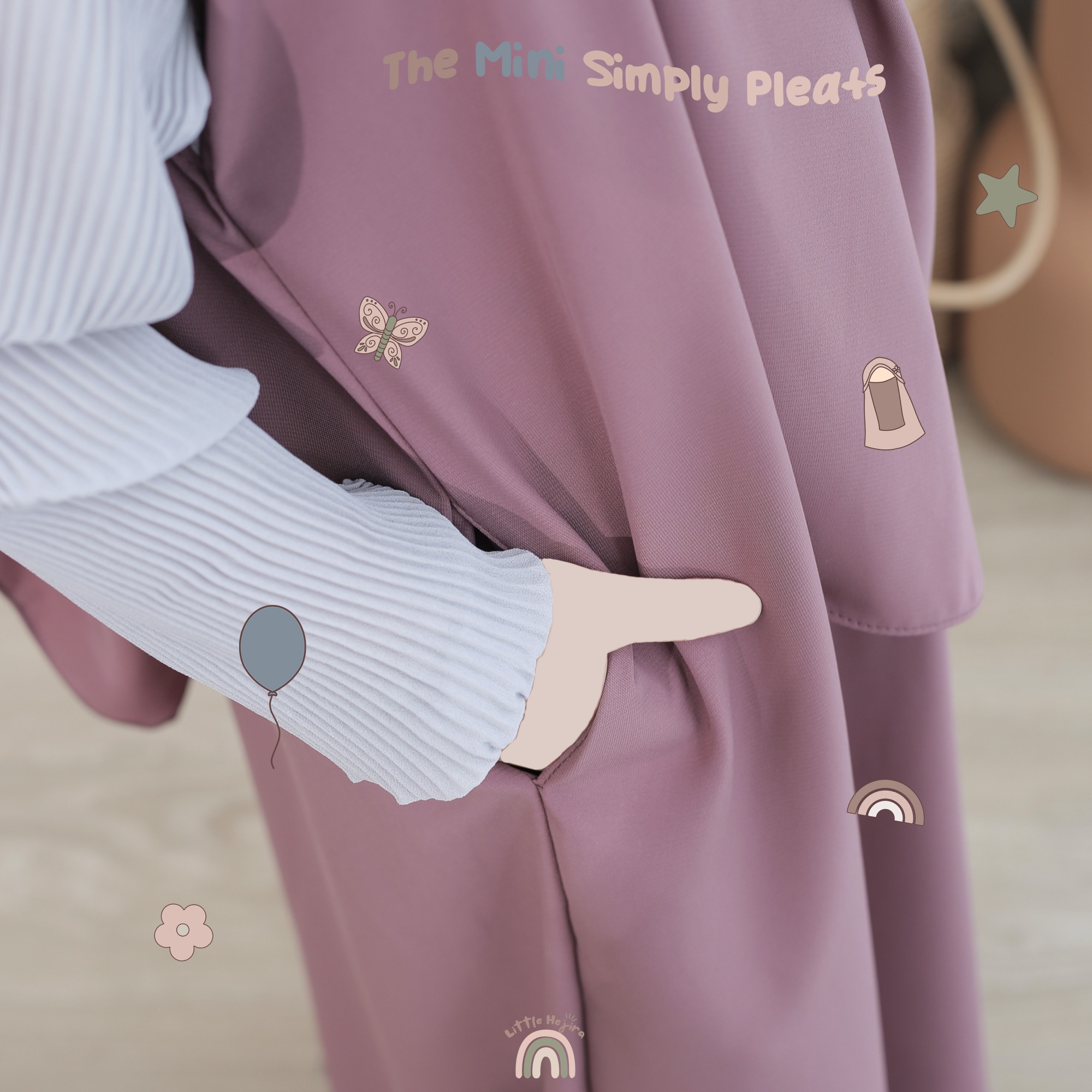 Little Hejira The Mini Simply Pleats Set Fortaleza
