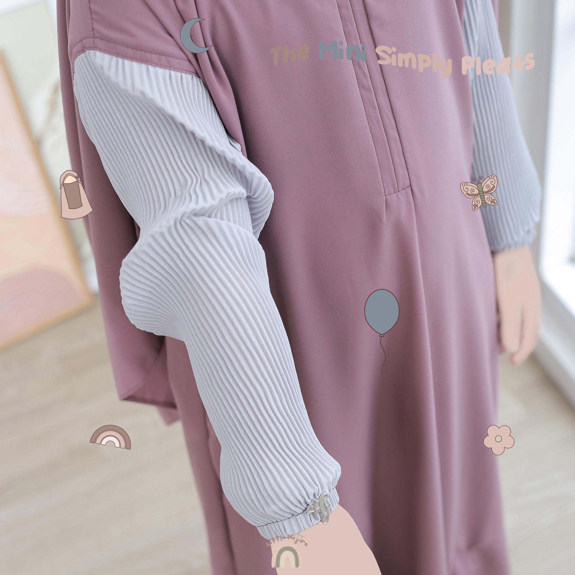 Little Hejira The Mini Simply Pleats Set Fortaleza
