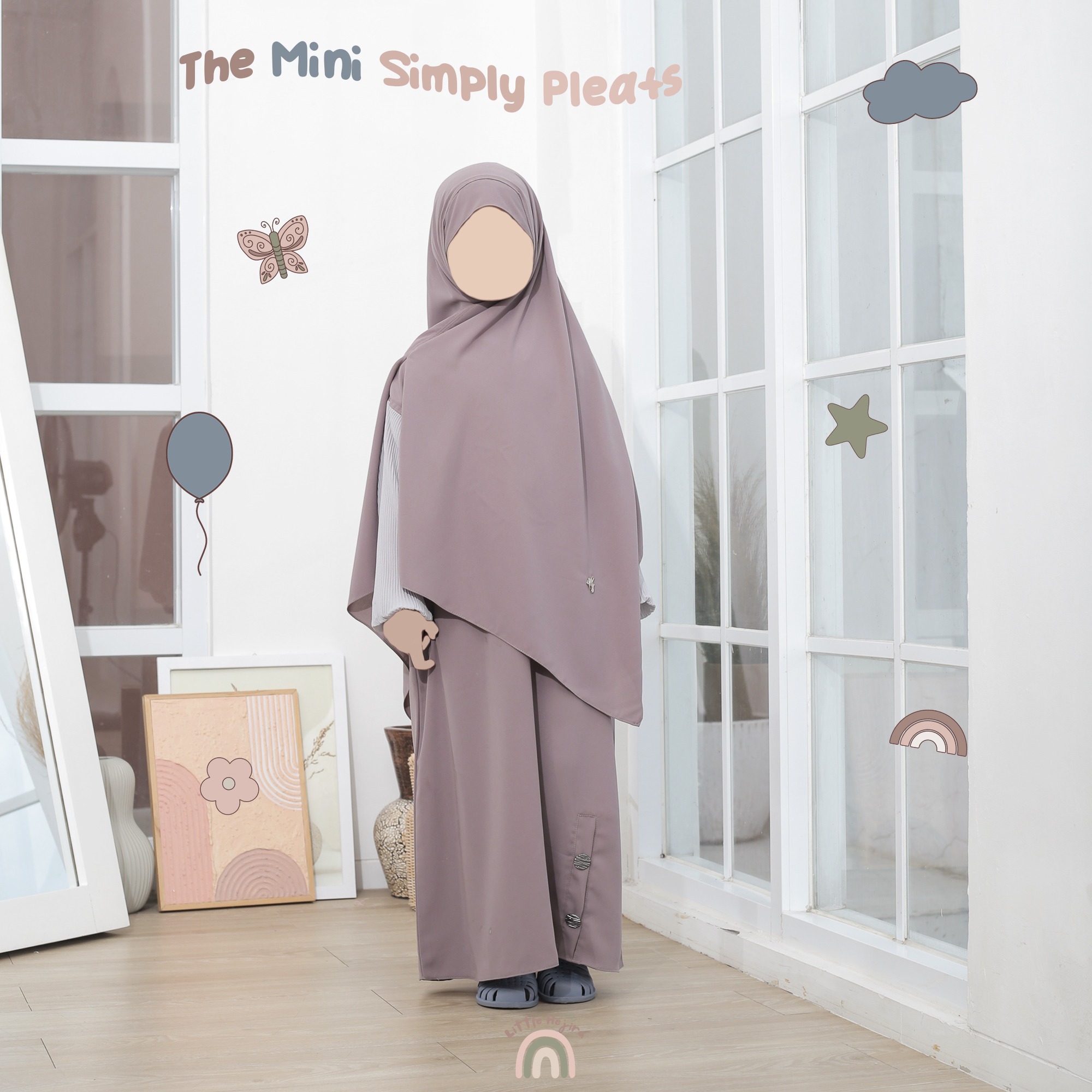 Little Hejira The Mini Simply Pleats Set Fortaleza