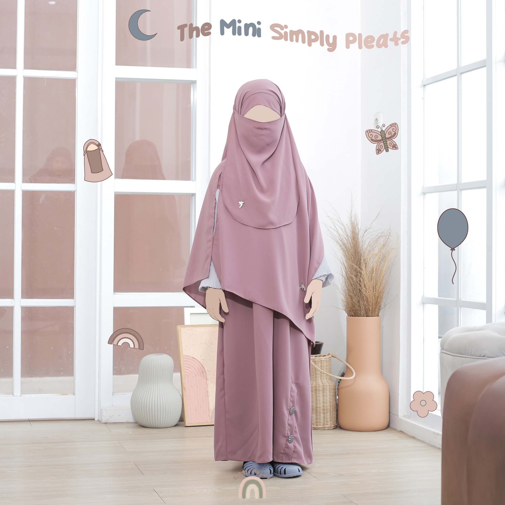 Little Hejira The Mini Simply Pleats Set Fortaleza
