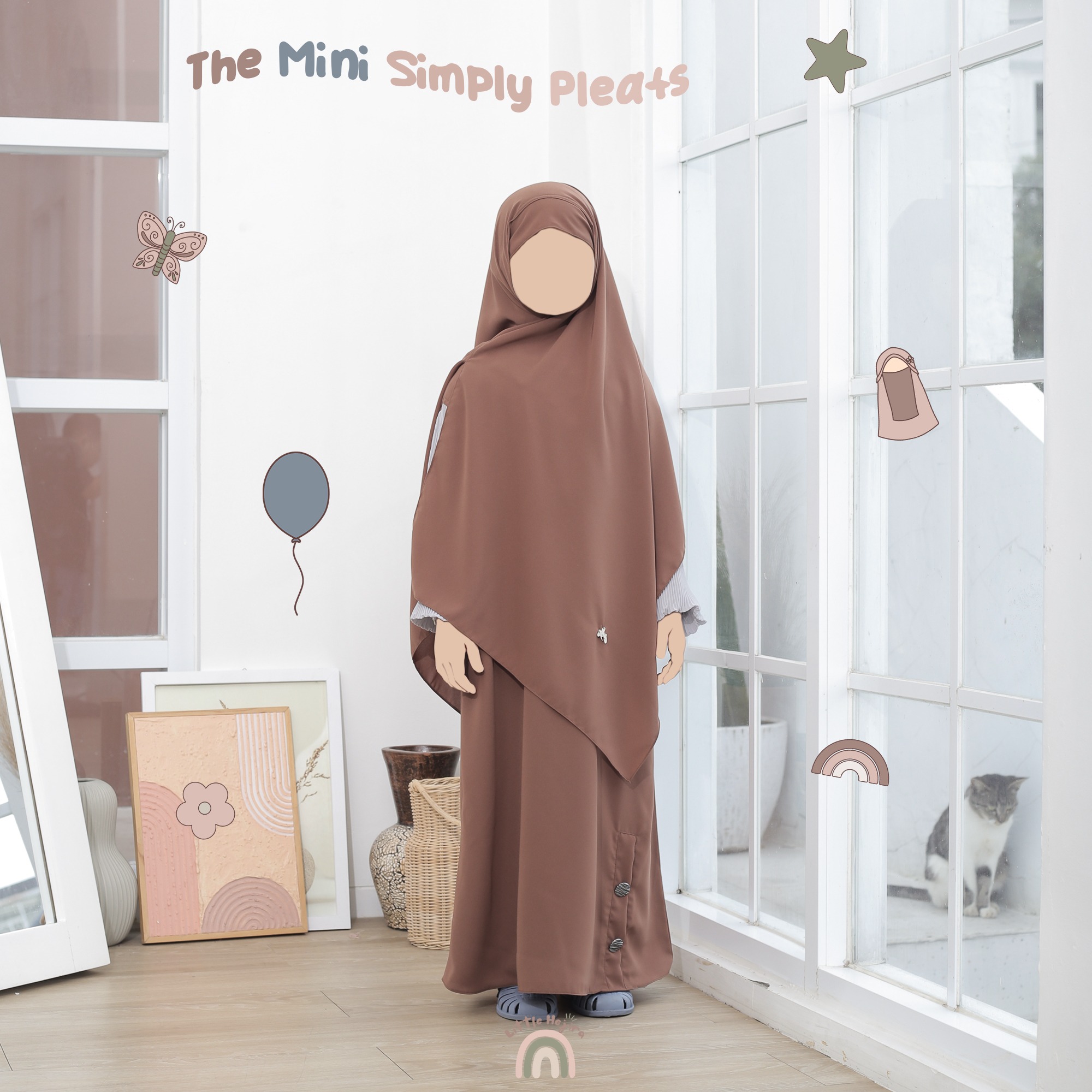 Little Hejira The Mini Simply Pleats Set Fortaleza