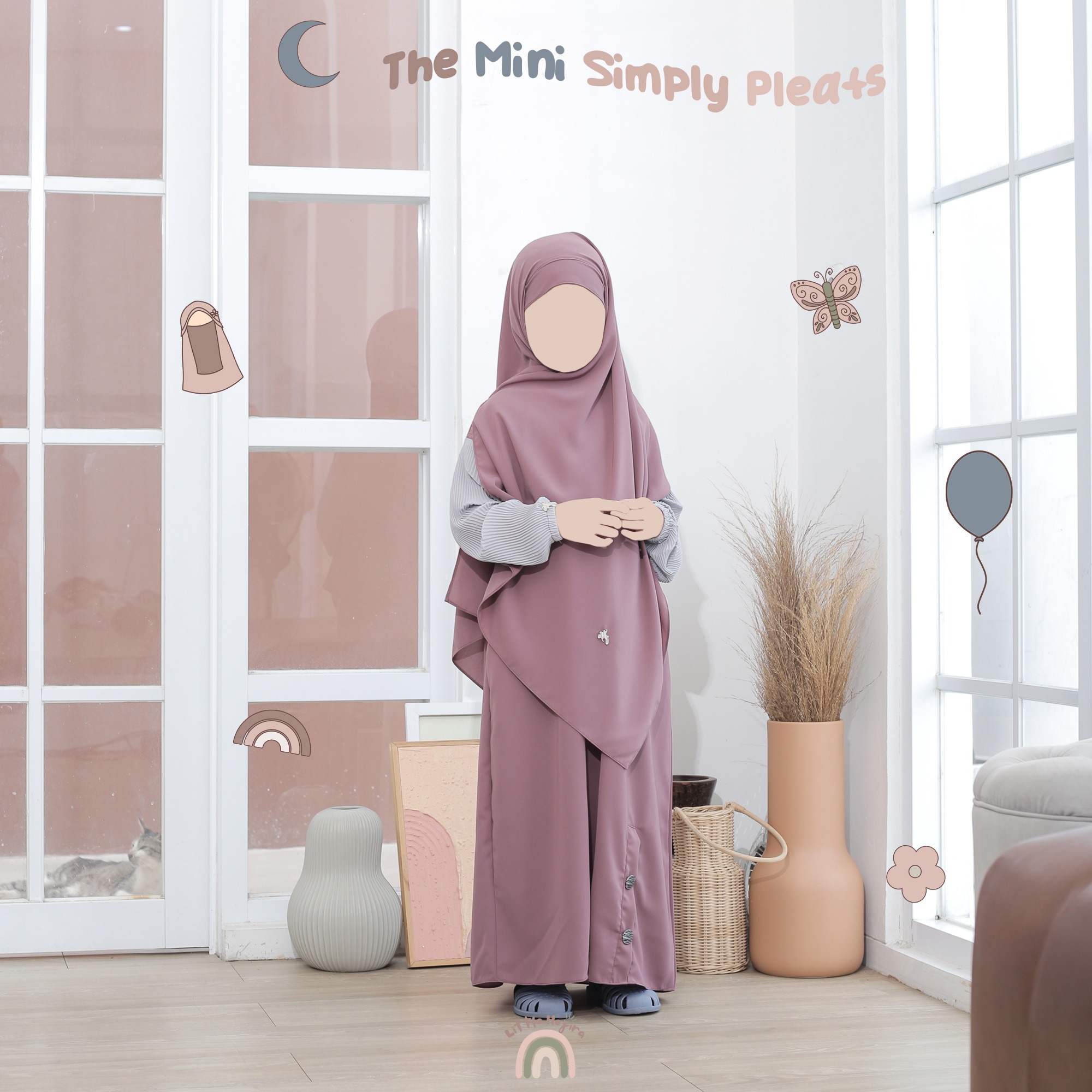 Little Hejira The Mini Simply Pleats Set Fortaleza