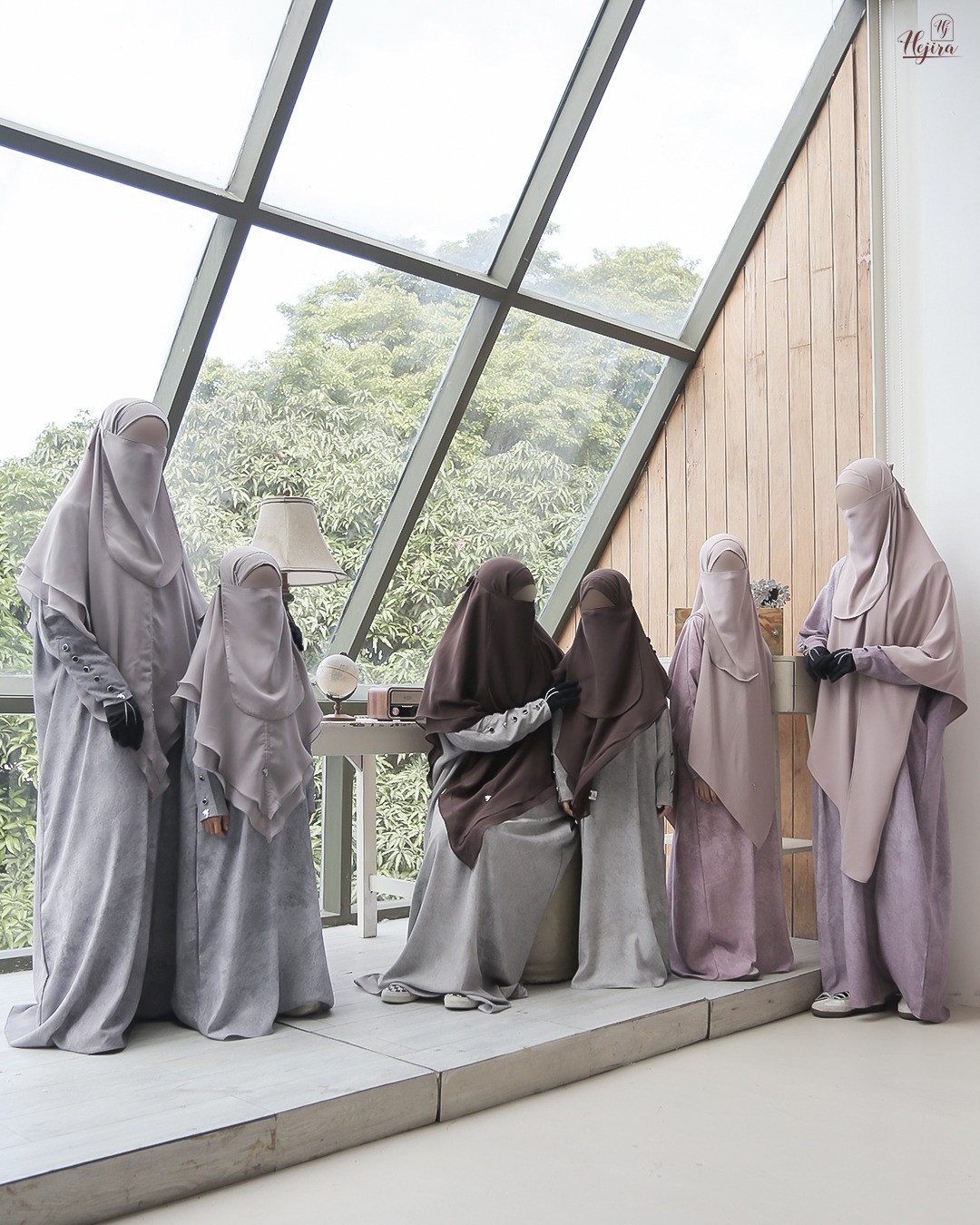 Hejira The Silhouette Abaya Printing Mazen Anti UV