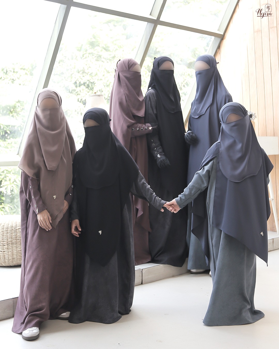 Hejira The Silhouette Abaya Printing Mazen Anti UV