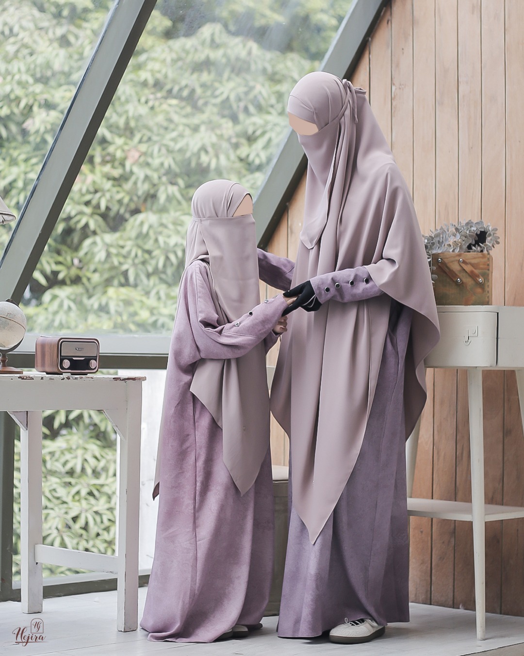 Hejira The Silhouette Abaya Printing Mazen Anti UV