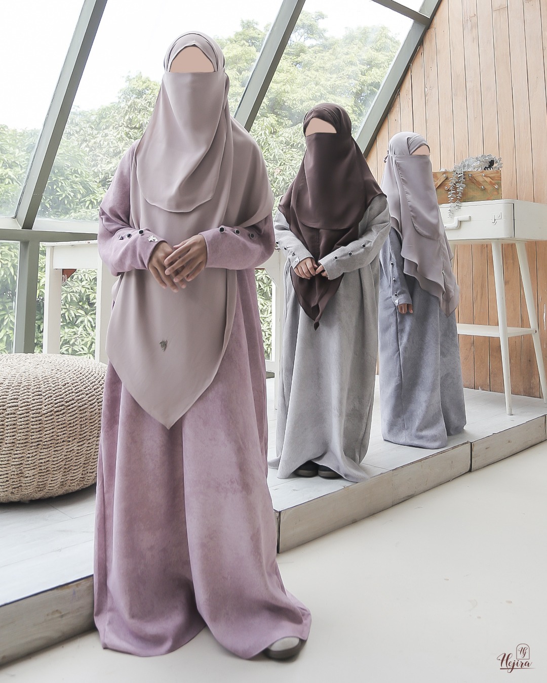 Hejira The Silhouette Abaya Printing Mazen Anti UV