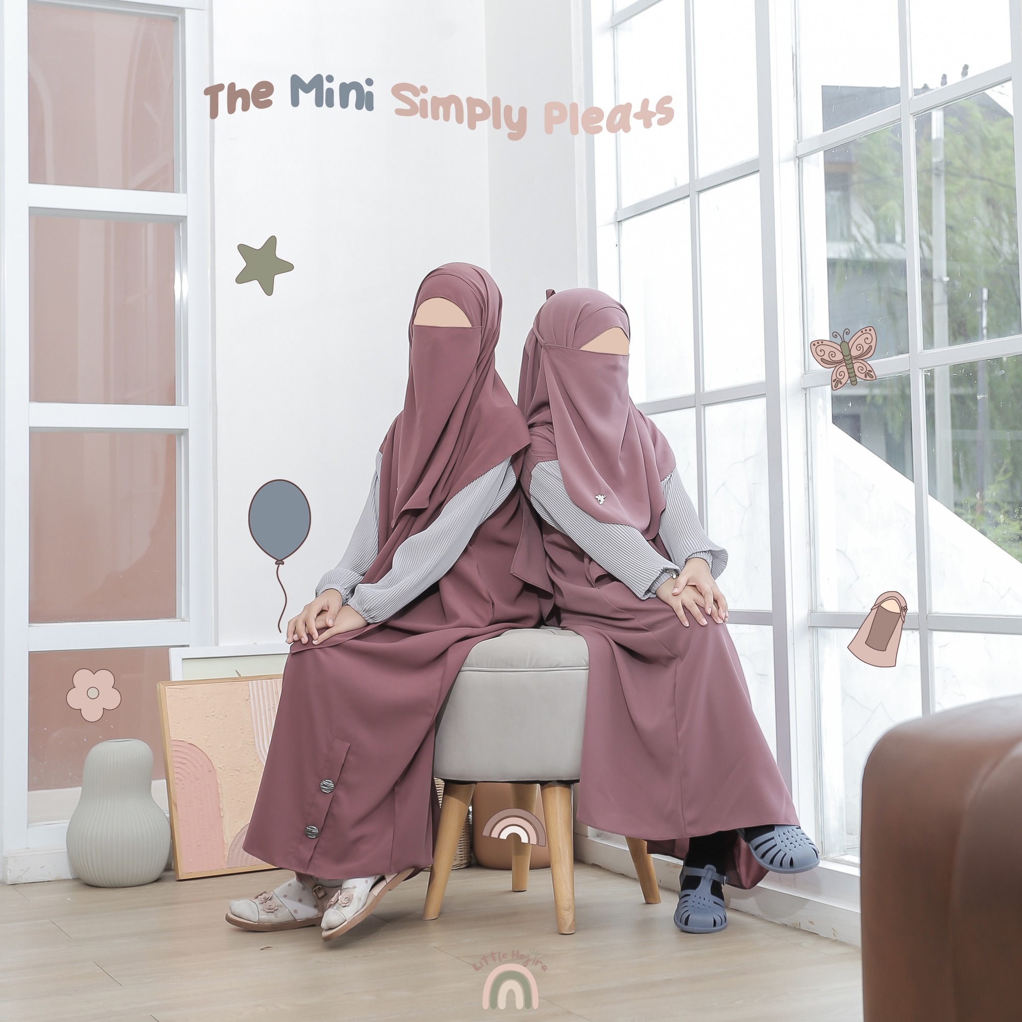 Little Hejira The Mini Simply Pleats Set Fortaleza