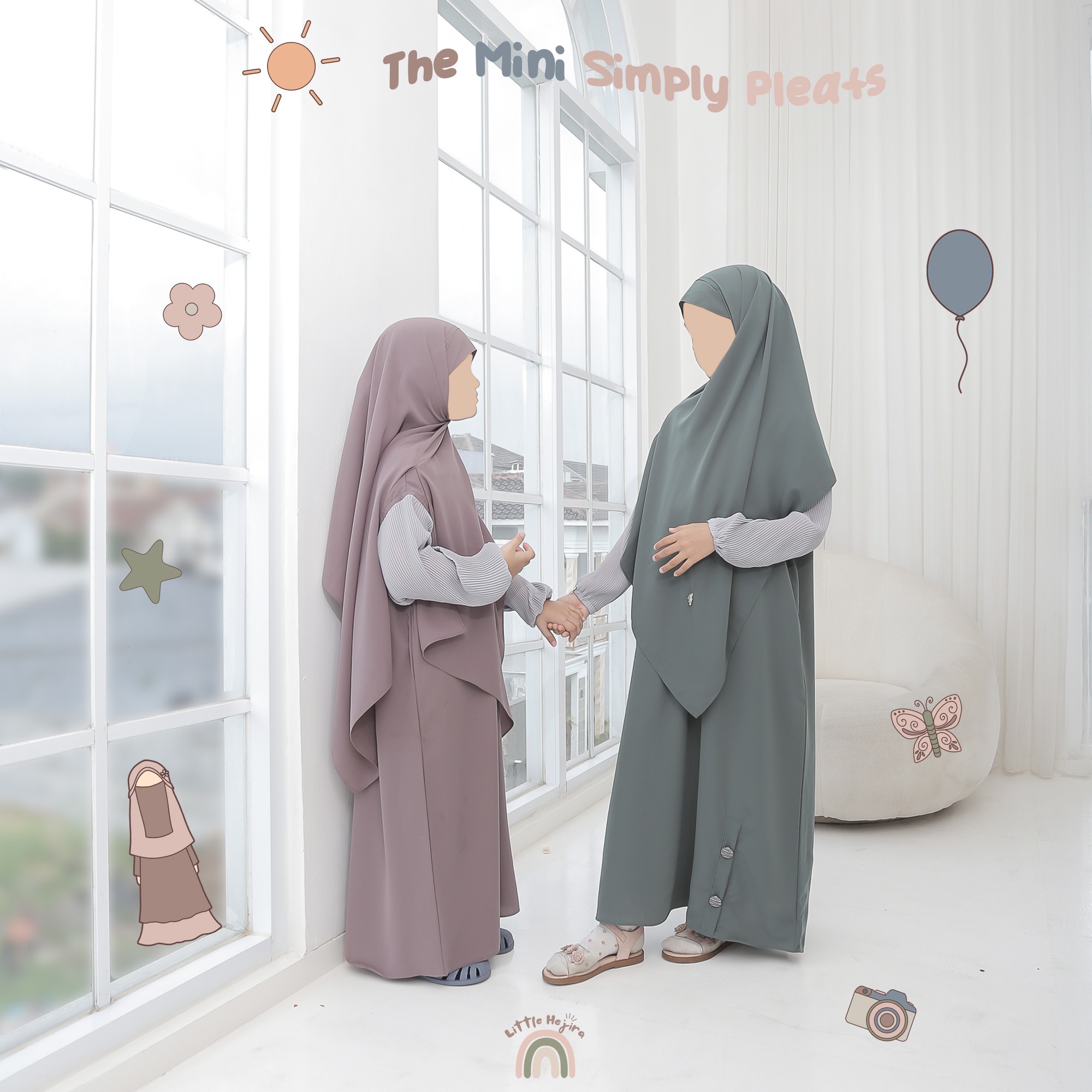 Little Hejira The Mini Simply Pleats Set Fortaleza