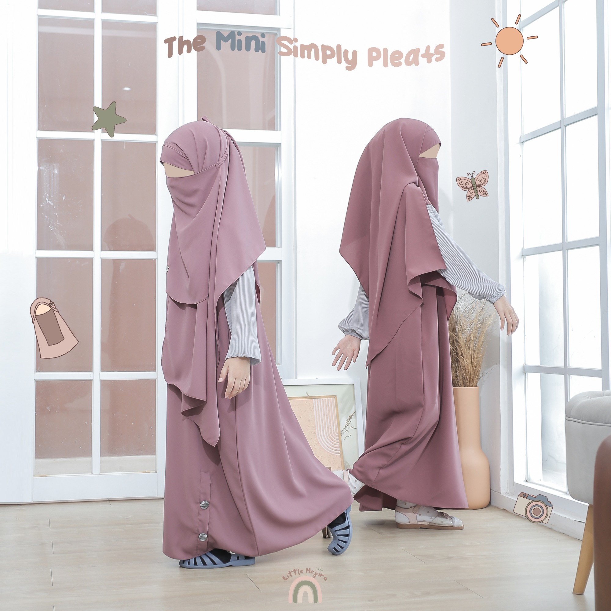 Little Hejira The Mini Simply Pleats Set Fortaleza